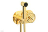 Phylrich WORKS Wall Mounted Bidet, Cross Handle 220-64