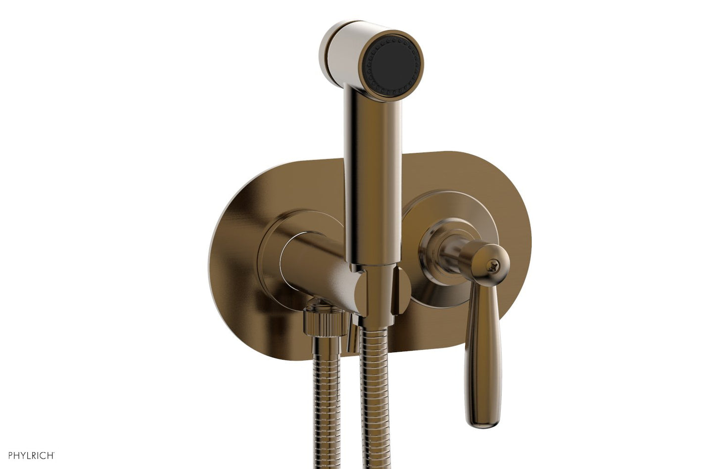 Phylrich WORKS Wall Mounted Bidet, Lever Handle 220-65