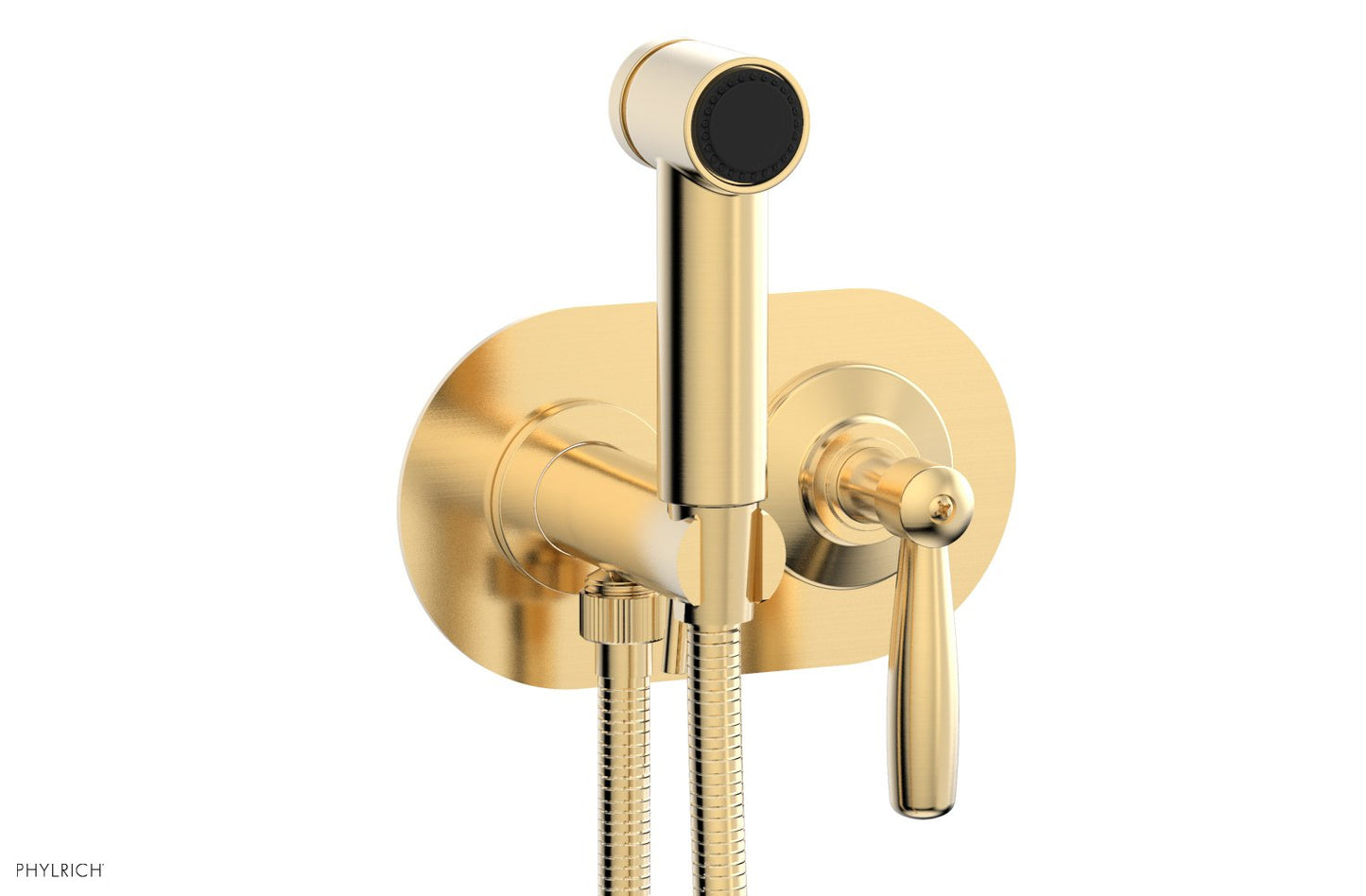 Phylrich WORKS Wall Mounted Bidet, Lever Handle 220-65