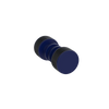Rubinet Shower Door Knob (set) Midnight Blue