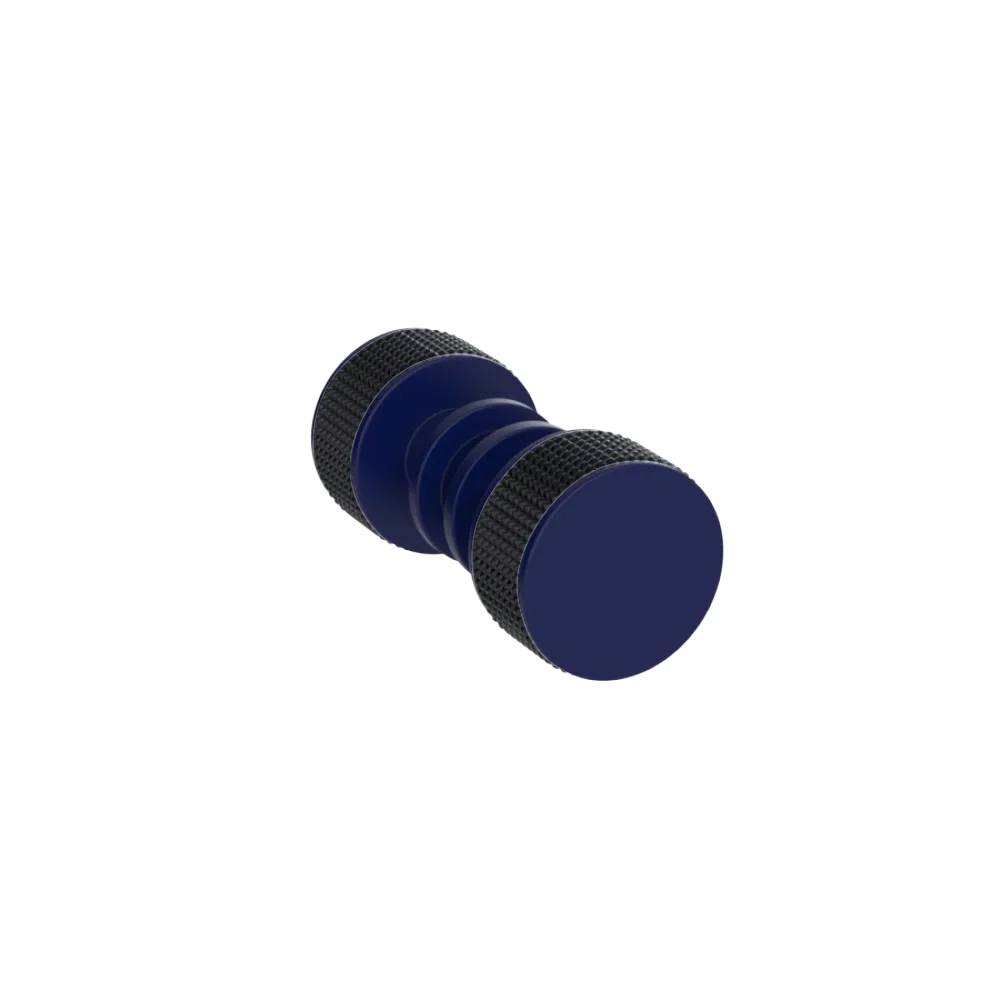 Rubinet Shower Door Knob (set) Midnight Blue