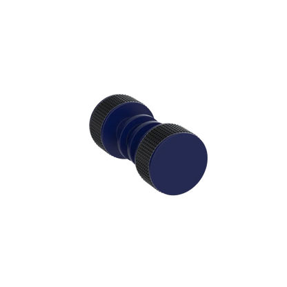 Rubinet Shower Door Knob (set) Midnight Blue