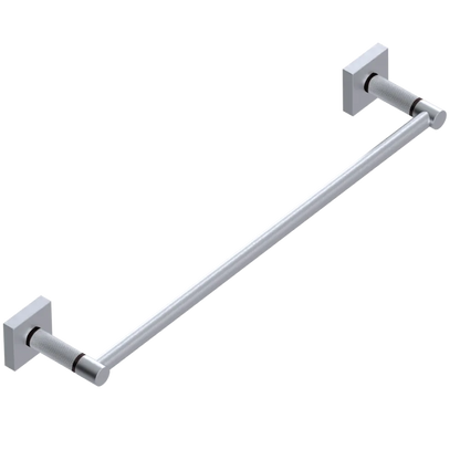 Rubinet 18" TOWEL BAR Satin Chrome