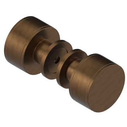 Rubinet Shower Door Knob (set) Tuscan Brass