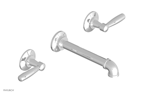 Phylrich WORKS 2 Wall Lavatory Set - Lever Handles 221-12