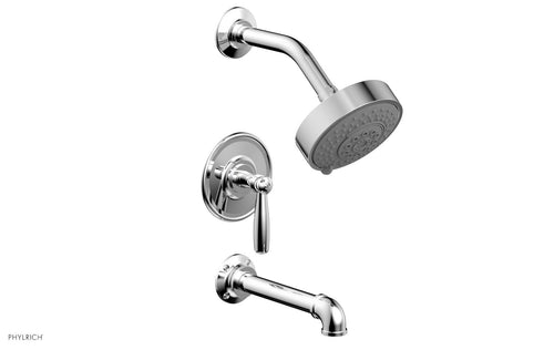 Phylrich WORKS 2 Pressure Balance Tub and Shower Set - Lever Handle 221-27