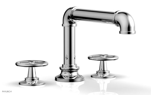 Phylrich WORKS 2 Deck Tub Set - Cross Handles 221-40