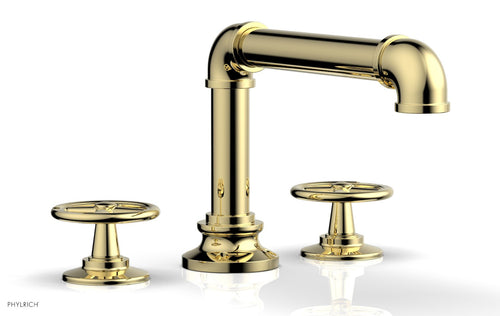 Phylrich WORKS 2 Deck Tub Set - Cross Handles 221-40
