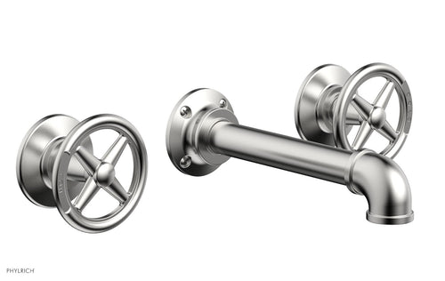 Phylrich WORKS 2 Wall Tub Set - Cross Handles 221-56