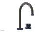 JOLIE Single Handle Faucet - Round Handle with "Navy Blue" Accents 222-06