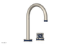 JOLIE Single Handle Faucet - Round Handle with "Navy Blue" Accents 222-06