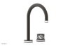 JOLIE Single Handle Faucet - Round Handle with "White" Accents 222-06