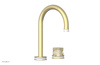 JOLIE Single Handle Faucet - Round Handle with "White" Accents 222-06
