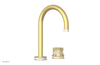 JOLIE Single Handle Faucet - Round Handle with "White" Accents 222-06
