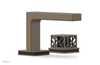 JOLIE Single Handle Faucet - Square Handle with "Black" Accents 222-07