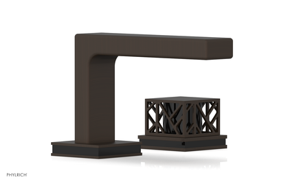JOLIE Single Handle Faucet - Square Handle with "Black" Accents 222-07