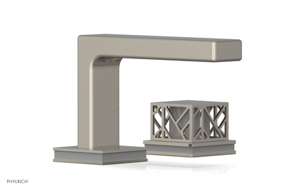 JOLIE Single Handle Faucet - Square Handle with "Grey" Accents 222-07