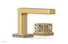 JOLIE Single Handle Faucet - Square Handle with "Grey" Accents 222-07
