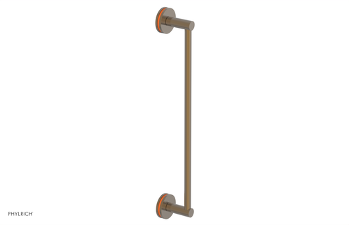 Phylrich JOLIE - 18" Towel Bar with "Orange" Accents 222-70