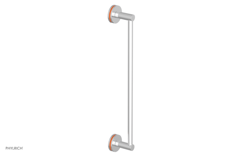 Phylrich JOLIE - 18" Towel Bar with "Orange" Accents 222-70