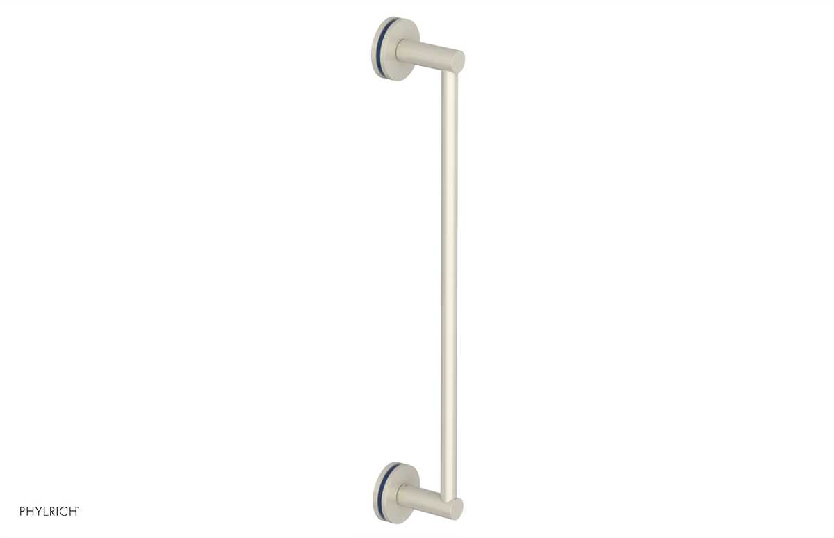 JOLIE - 18" Towel Bar with "Navy Blue" Accents 222-70