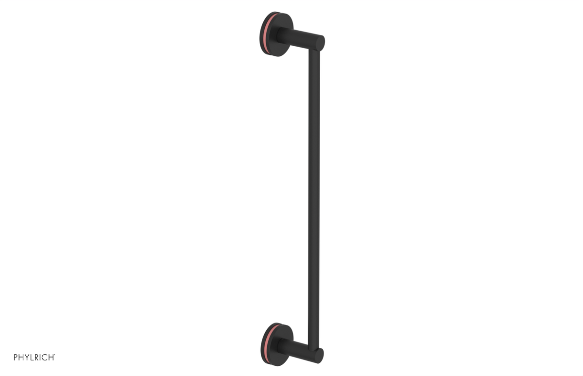JOLIE - 18" Towel Bar with "Pink" Accents 222-70