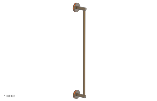 Phylrich JOLIE - 24" Towel Bar with "Orange" Accents 222-71