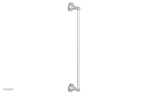 Phylrich JOLIE - 24" Towel Bar with "Orange" Accents 222-71