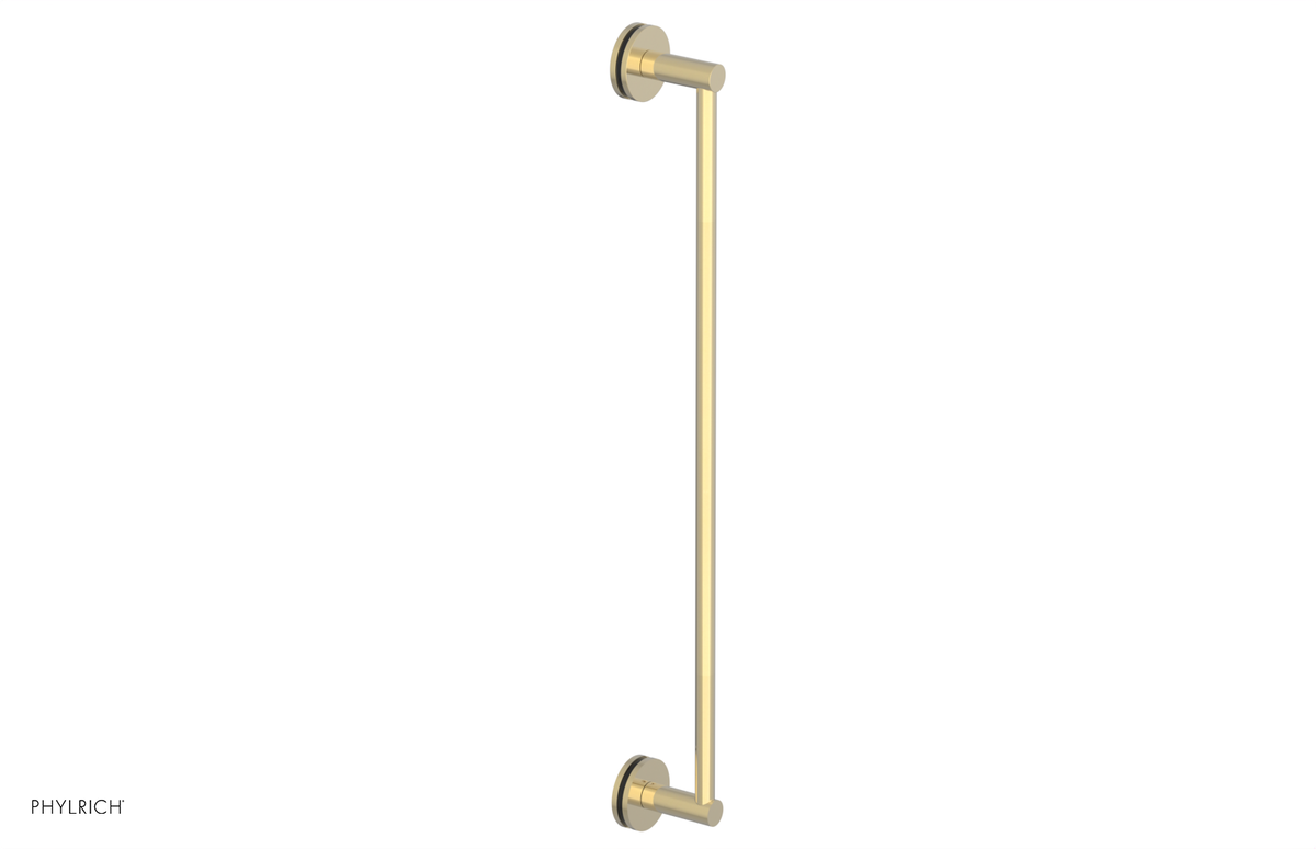 JOLIE - 24" Towel Bar with "Black" Accents 222-71
