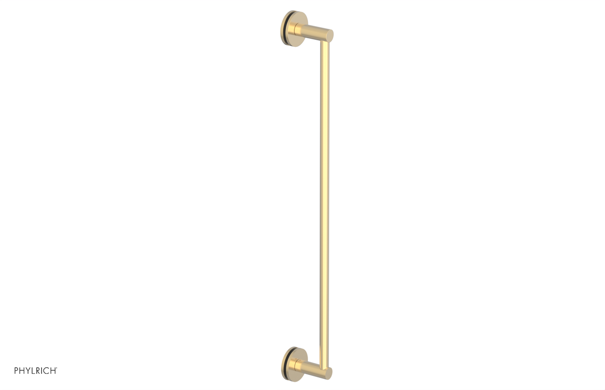 JOLIE - 24" Towel Bar with "Black" Accents 222-71