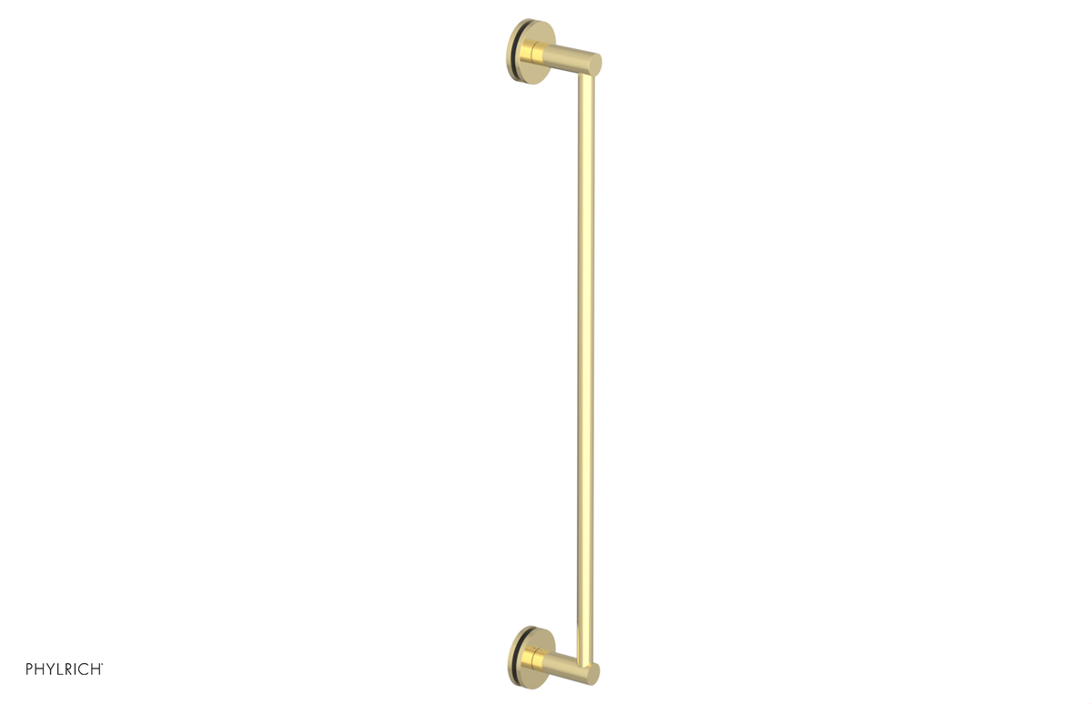 JOLIE - 24" Towel Bar with "Black" Accents 222-71
