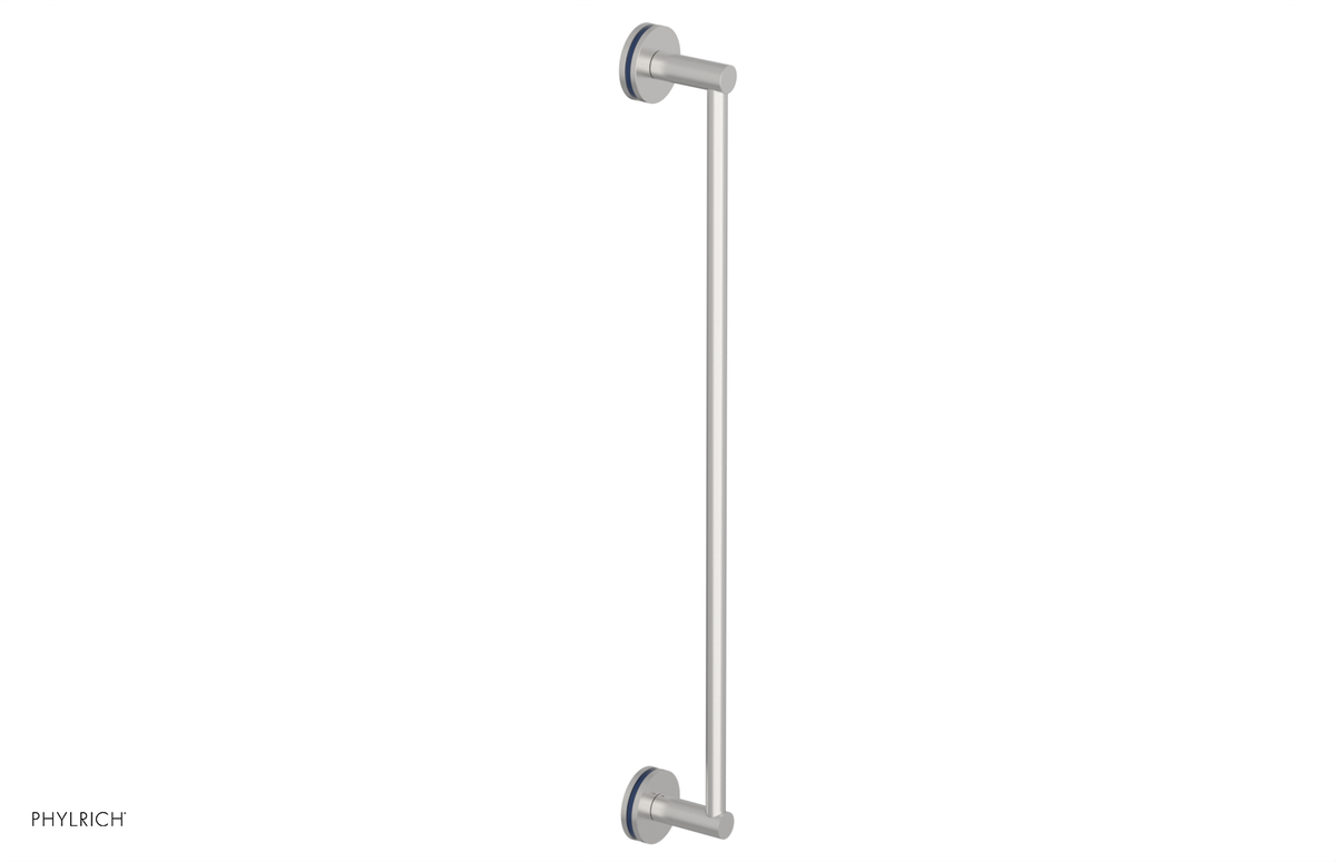 JOLIE - 24" Towel Bar with "Navy Blue" Accents 222-71