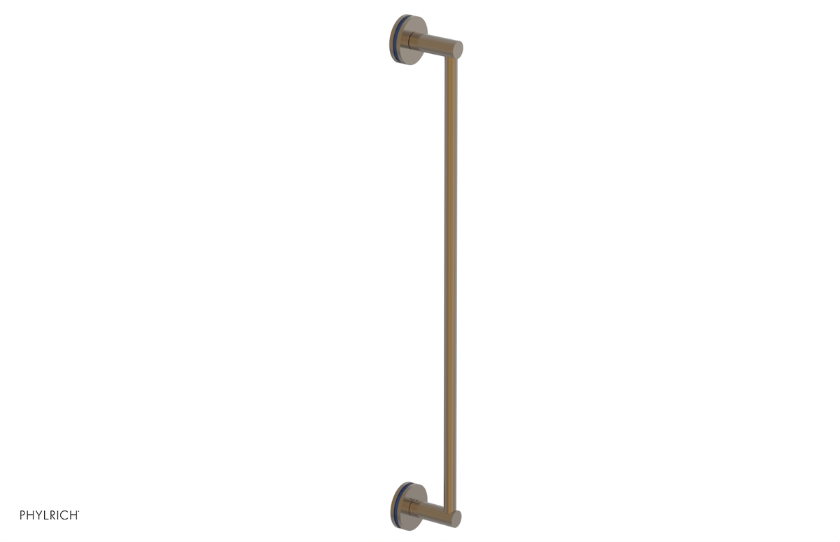 JOLIE - 24" Towel Bar with "Navy Blue" Accents 222-71