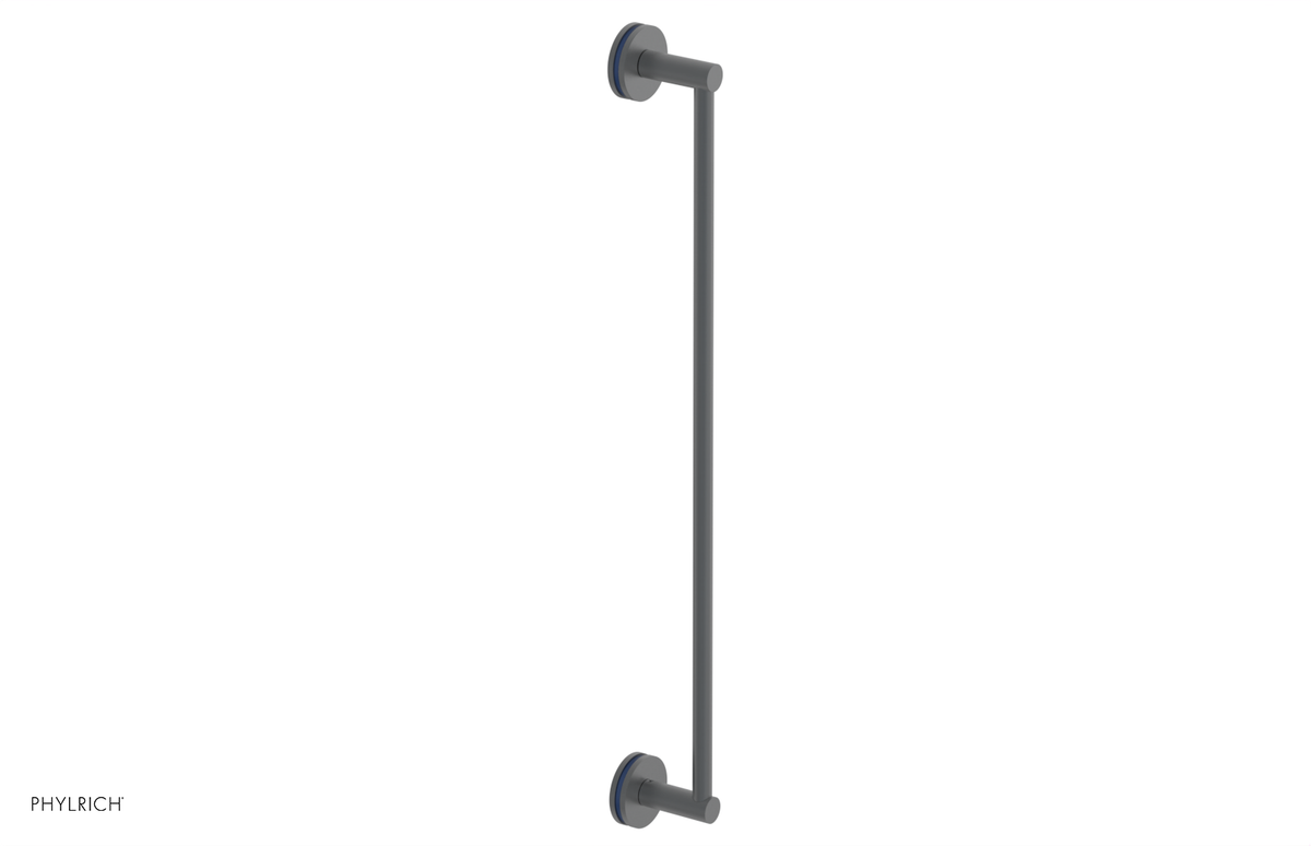 JOLIE - 24" Towel Bar with "Navy Blue" Accents 222-71