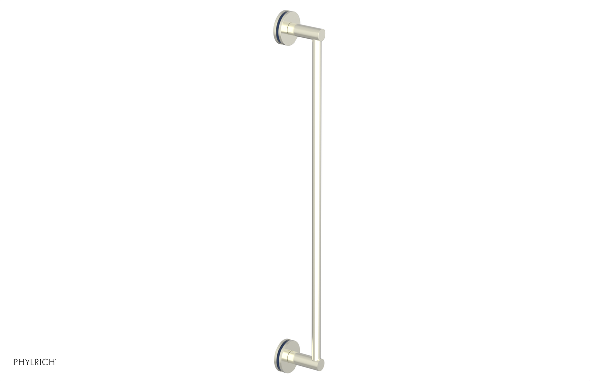JOLIE - 24" Towel Bar with "Navy Blue" Accents 222-71