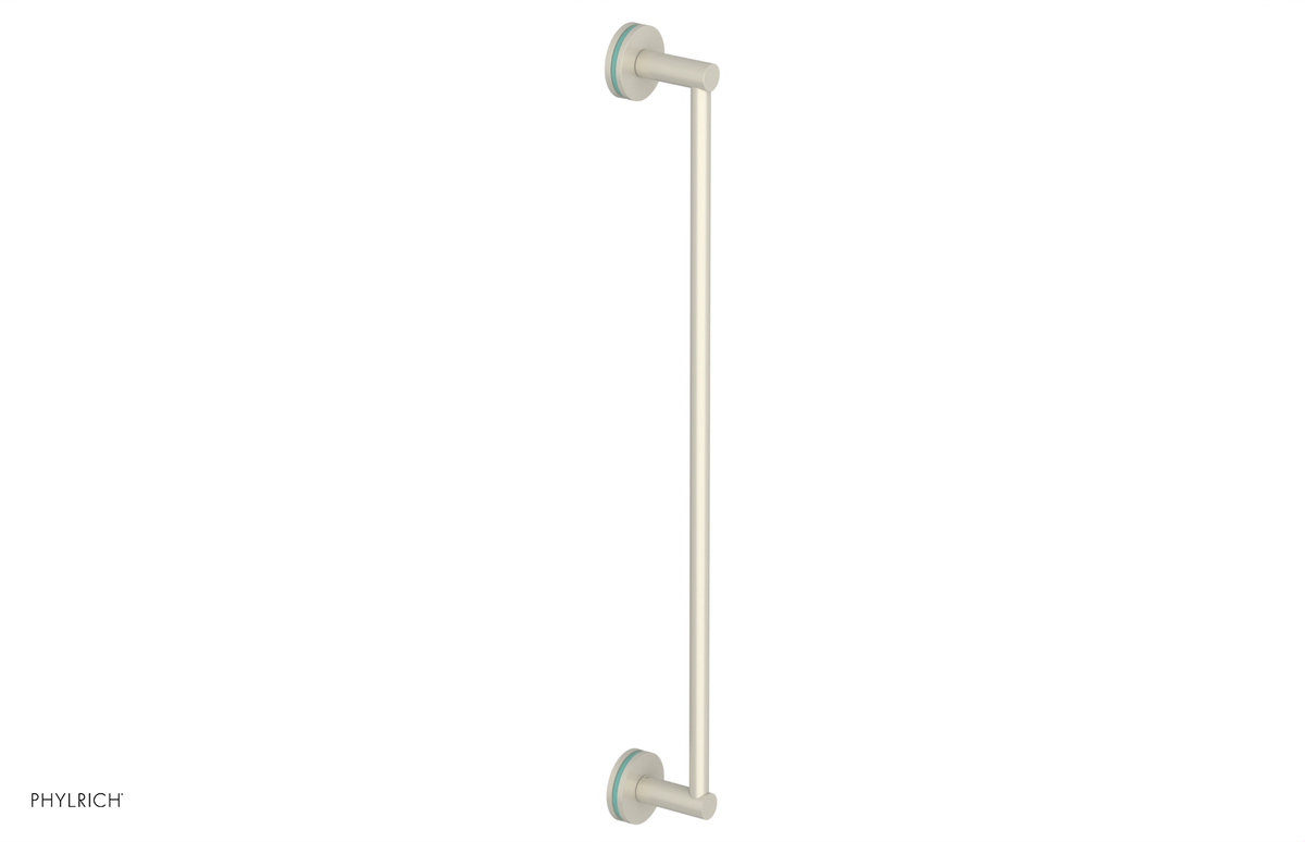 JOLIE - 24" Towel Bar with "Turqoise" Accents 222-71