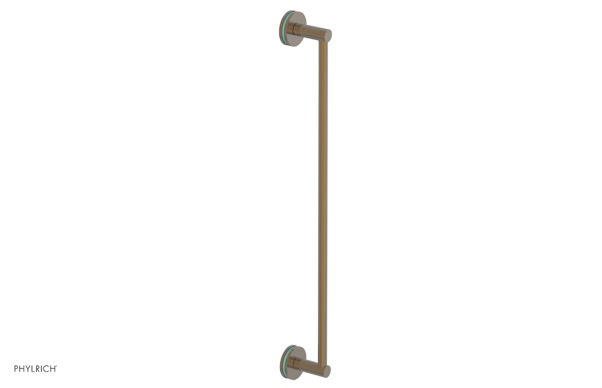 JOLIE - 24" Towel Bar with "Turqoise" Accents 222-71