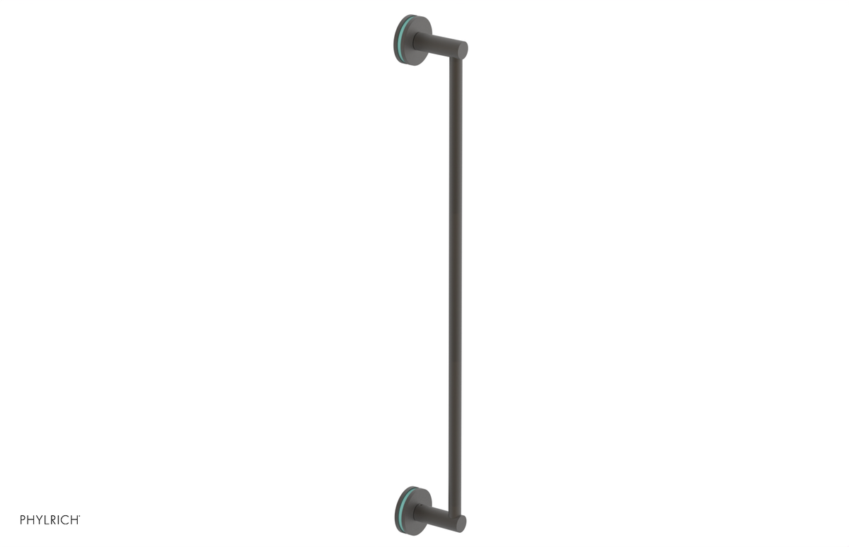 JOLIE - 24" Towel Bar with "Turqoise" Accents 222-71