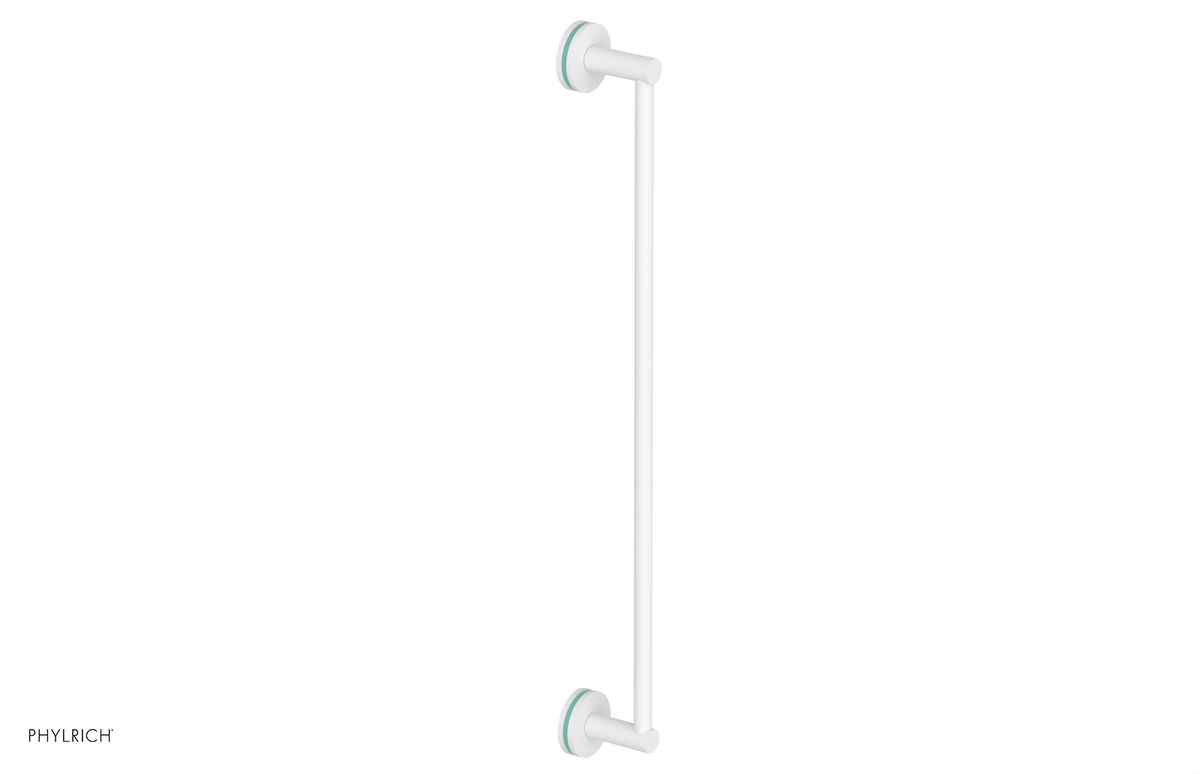JOLIE - 24" Towel Bar with "Turqoise" Accents 222-71