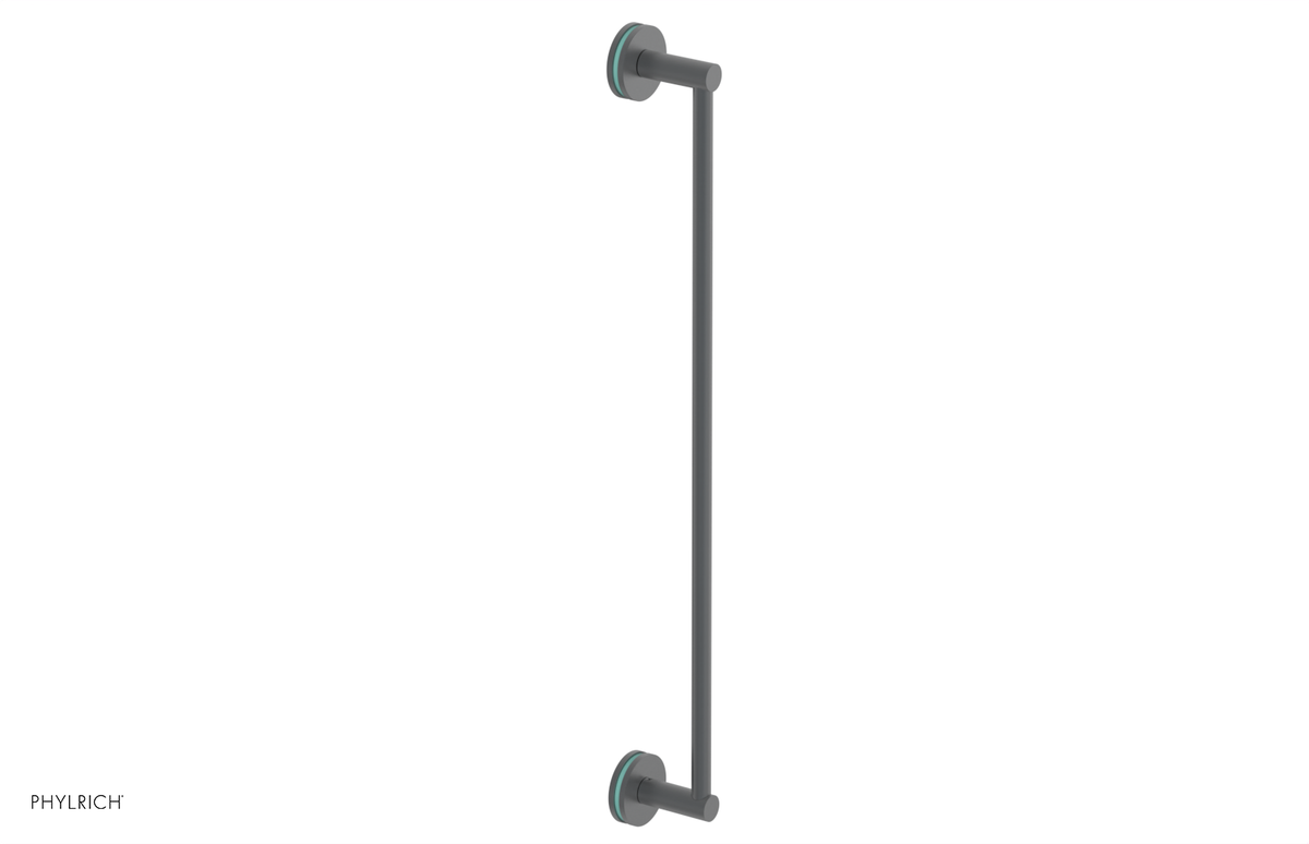 JOLIE - 24" Towel Bar with "Turqoise" Accents 222-71