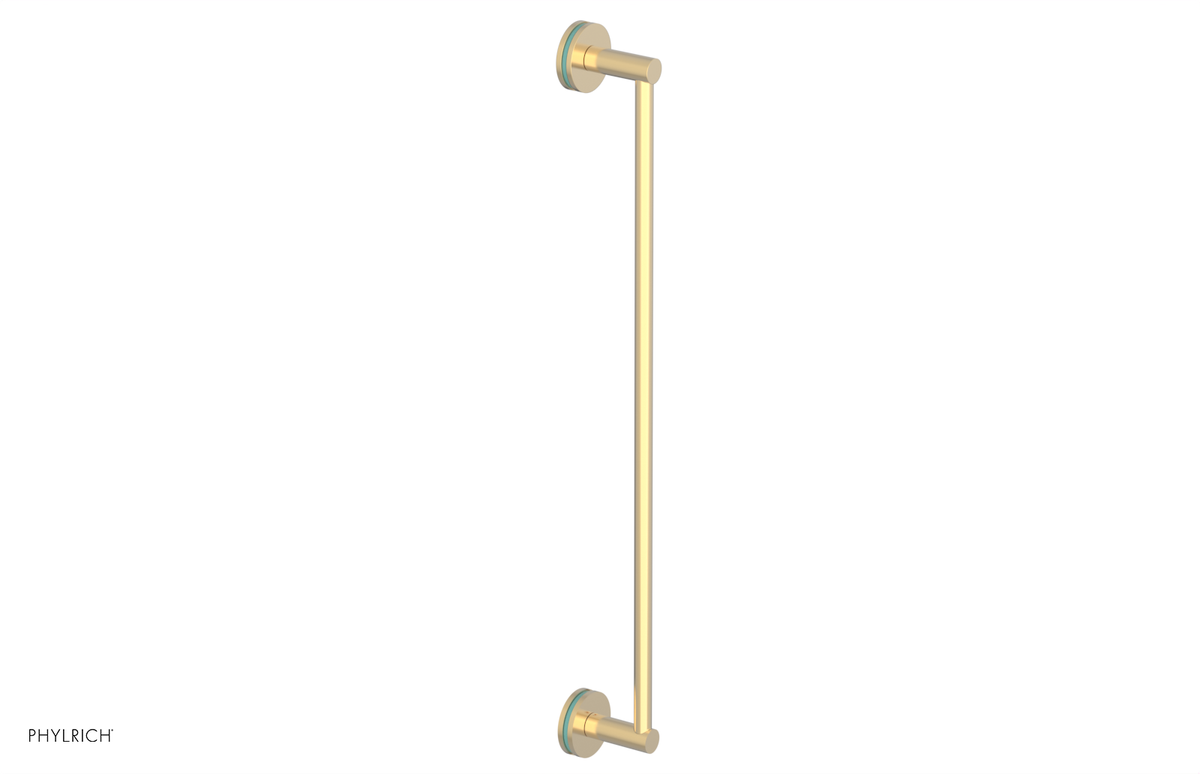 JOLIE - 24" Towel Bar with "Turqoise" Accents 222-71