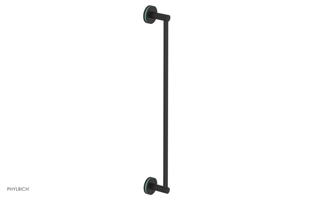 JOLIE - 24" Towel Bar with "Turqoise" Accents 222-71