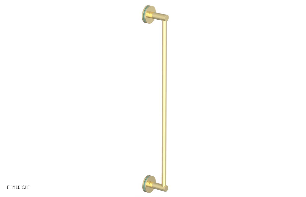 JOLIE - 24" Towel Bar with "Turqoise" Accents 222-71