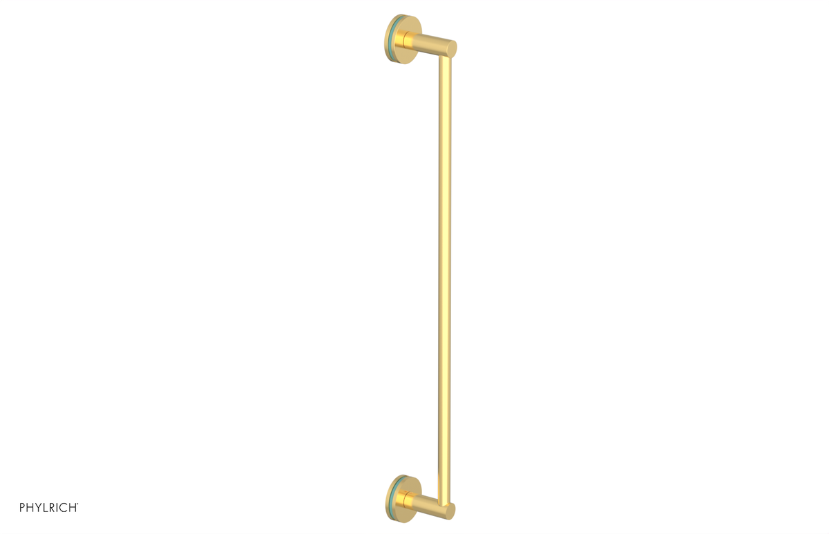JOLIE - 24" Towel Bar with "Turqoise" Accents 222-71