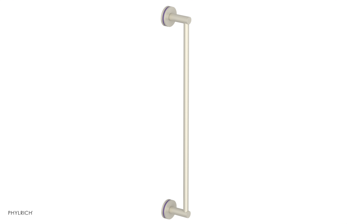 JOLIE - 24" Towel Bar with "Purple" Accents 222-71