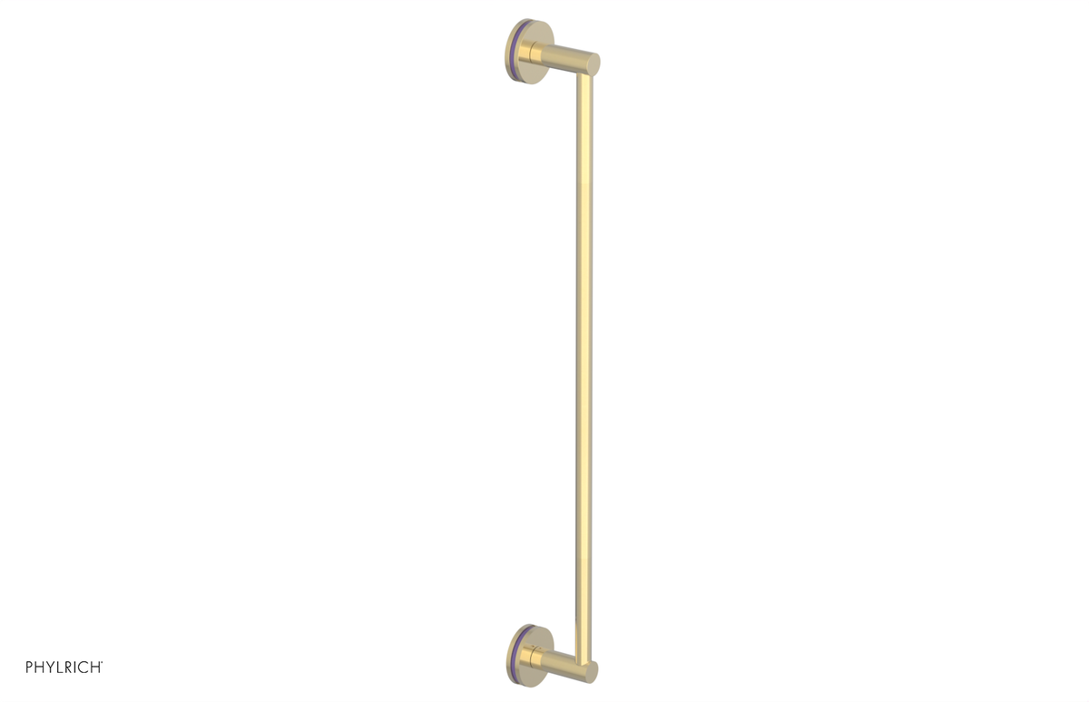 JOLIE - 24" Towel Bar with "Purple" Accents 222-71