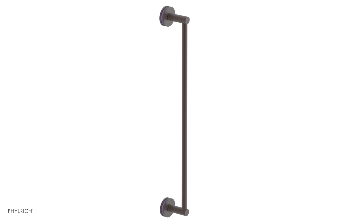 JOLIE - 24" Towel Bar with "Purple" Accents 222-71