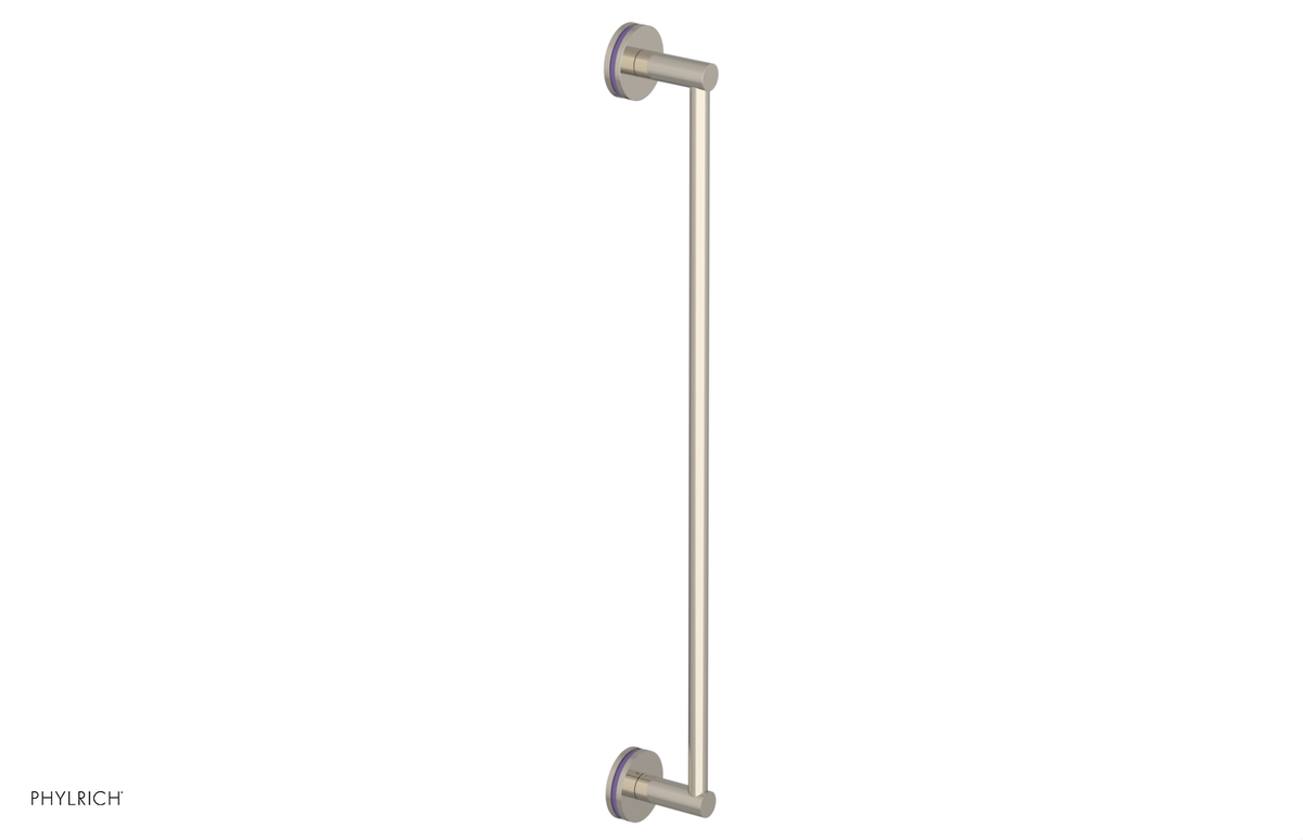 JOLIE - 24" Towel Bar with "Purple" Accents 222-71