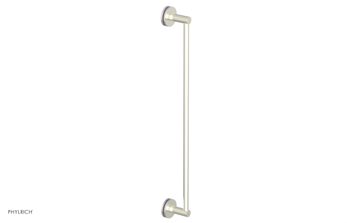 JOLIE - 24" Towel Bar with "Purple" Accents 222-71