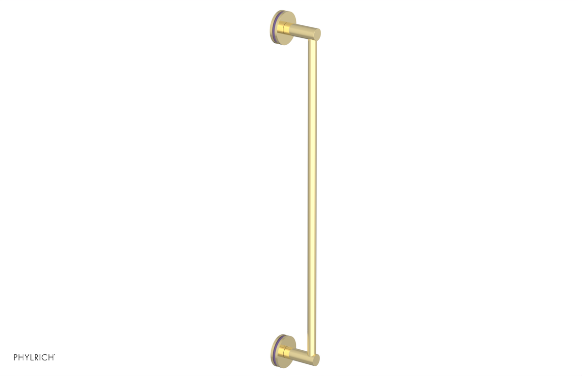 JOLIE - 24" Towel Bar with "Purple" Accents 222-71